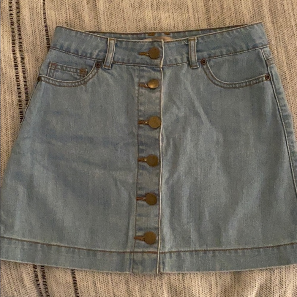 Denim skirt